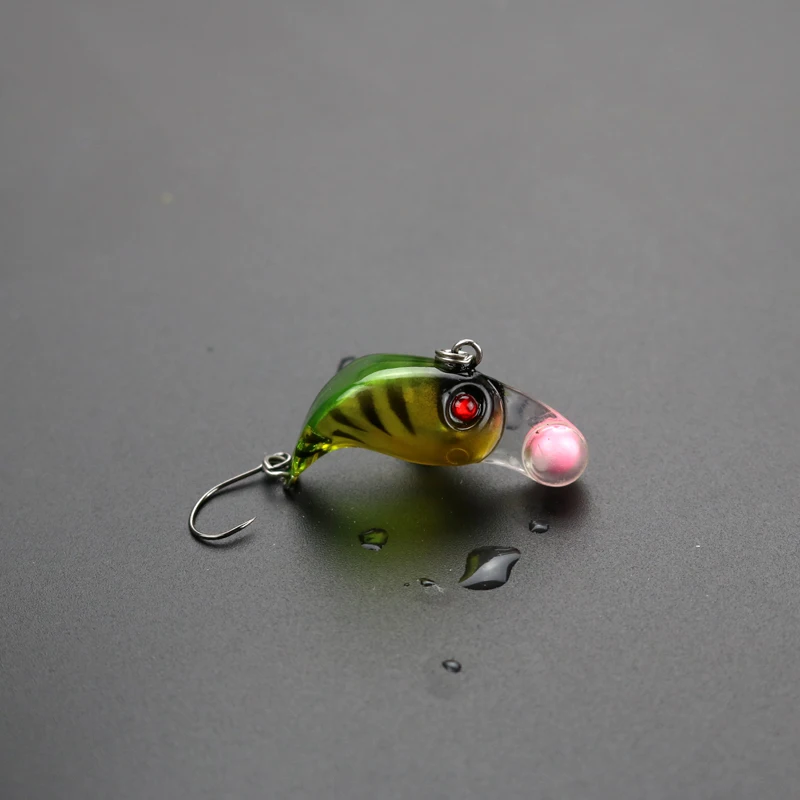 1 шт. рыболовные Тонущая приманка мини VIB Minnow 2 5 см 3g с функцией Маленькие