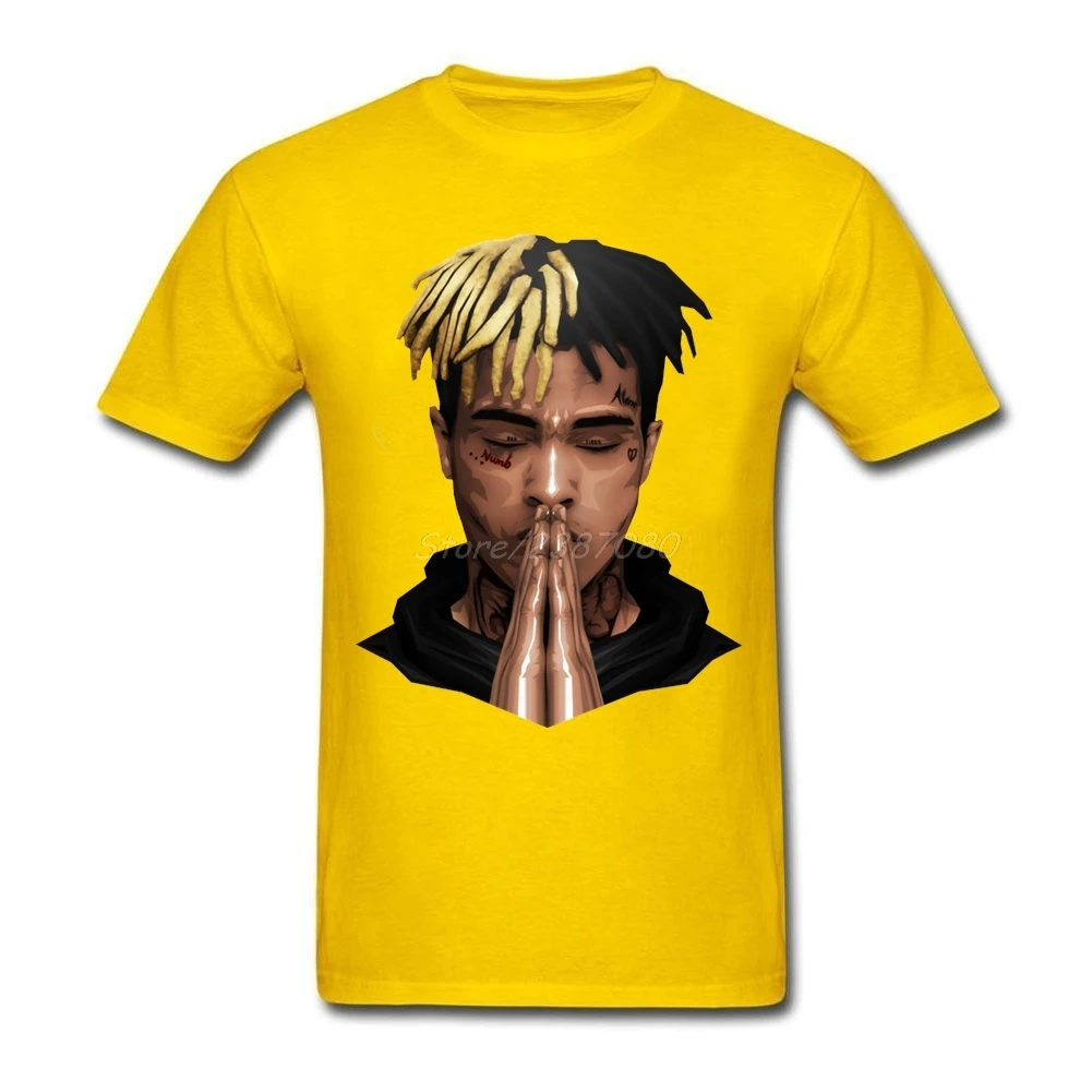 Футболка Rapper XXXTentacion с коротким рукавом брендовая одежда хип-хоп Мужская парень