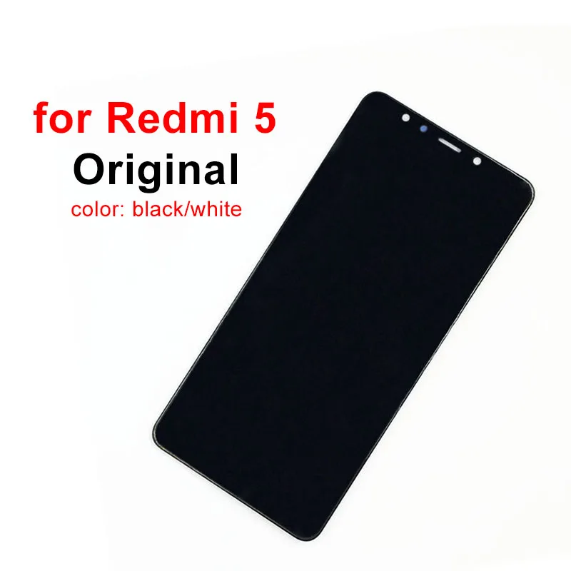 Оригинальный ЖК дисплей для XIAOMI Redmi 5 сенсорный экран с рамкой 7 дюймов дигитайзер