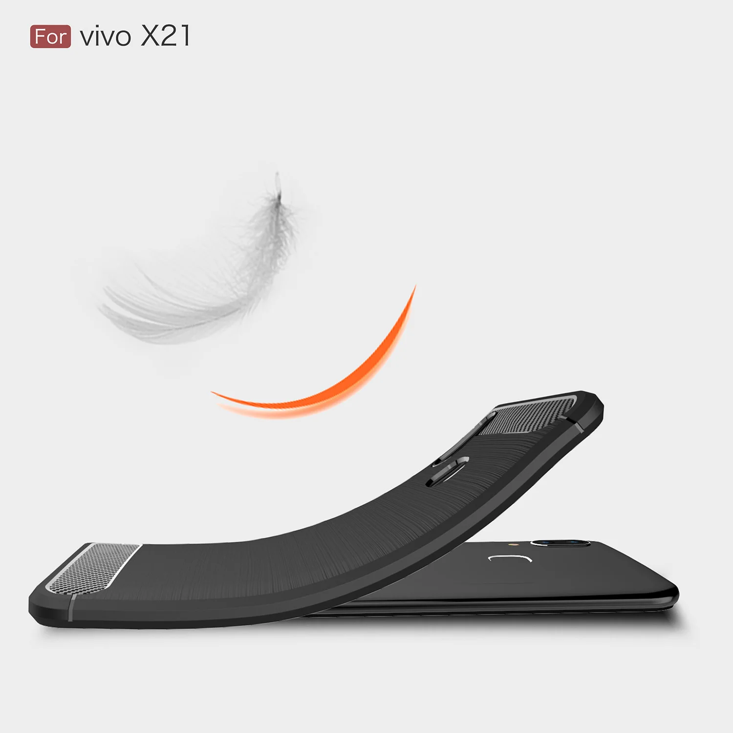 Phone Cover Vivo X21 Case Soft Silicone Rubber for BBK Bag Shell Coque HATOLY |