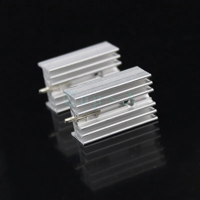 Оптовая продажа 500 шт. радиатор 25x15x10 мм алюминиевый 220 TO220 IC с иглой|ic heatsink|heat