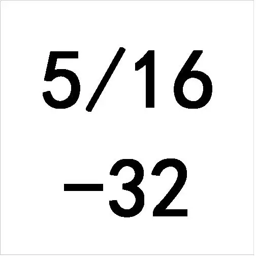 32 UNEF 1 шт. 5/16-18 20 24 27 28 32 36 40 UNC UNF UNS HSS правая рука США Tap TPI резьбы инструменты для прессформы обработки 5/16" - Цвет: 32 UNEF