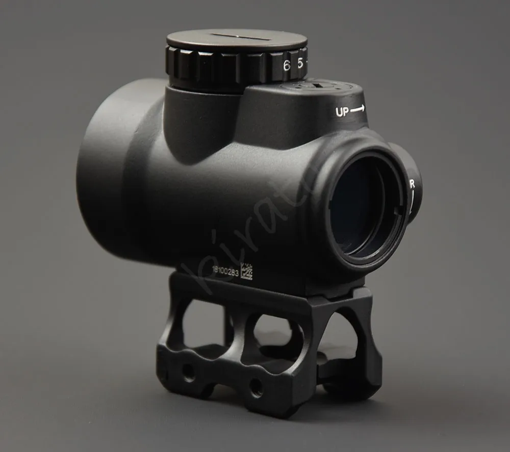 Тактический trijicon mro стиль 1x Красная точка зрения прицел для высоких и низких Пикатинни Крепление база Охота Стрельба M9159