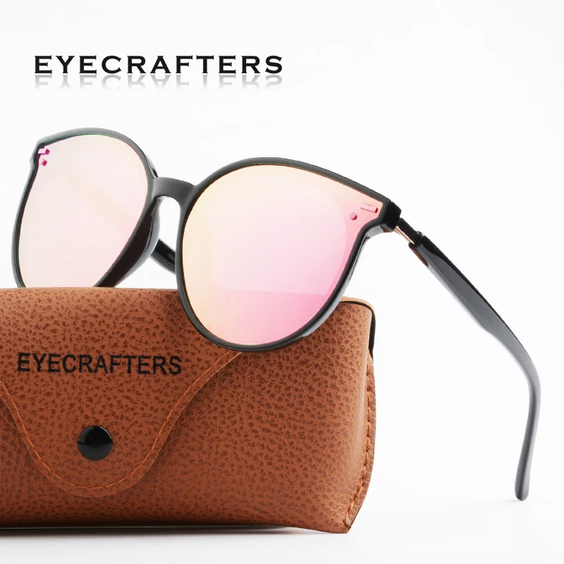 Женские винтажные брендовые дизайнерские очки в стиле ретро отражающая