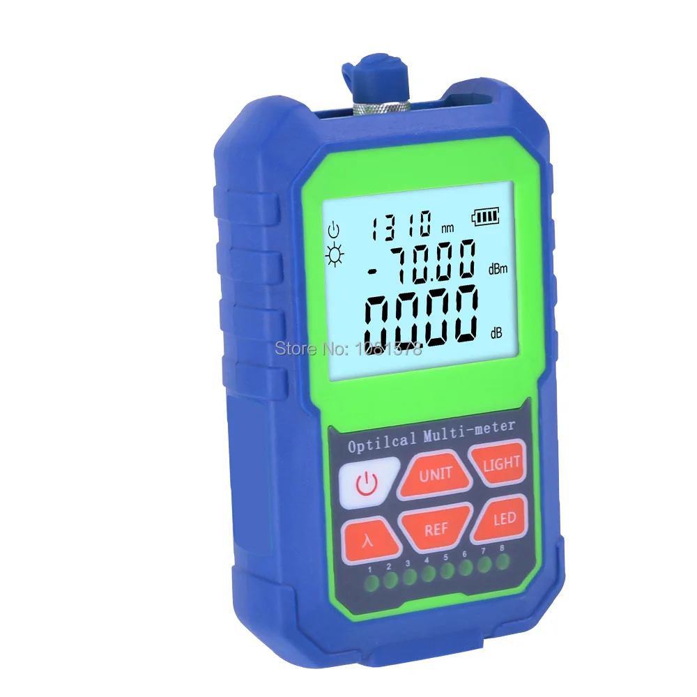 Мини волоконно оптический Мощность метр MX7A 70 ~ + 3dBm с RJ45 Кабельный тестер