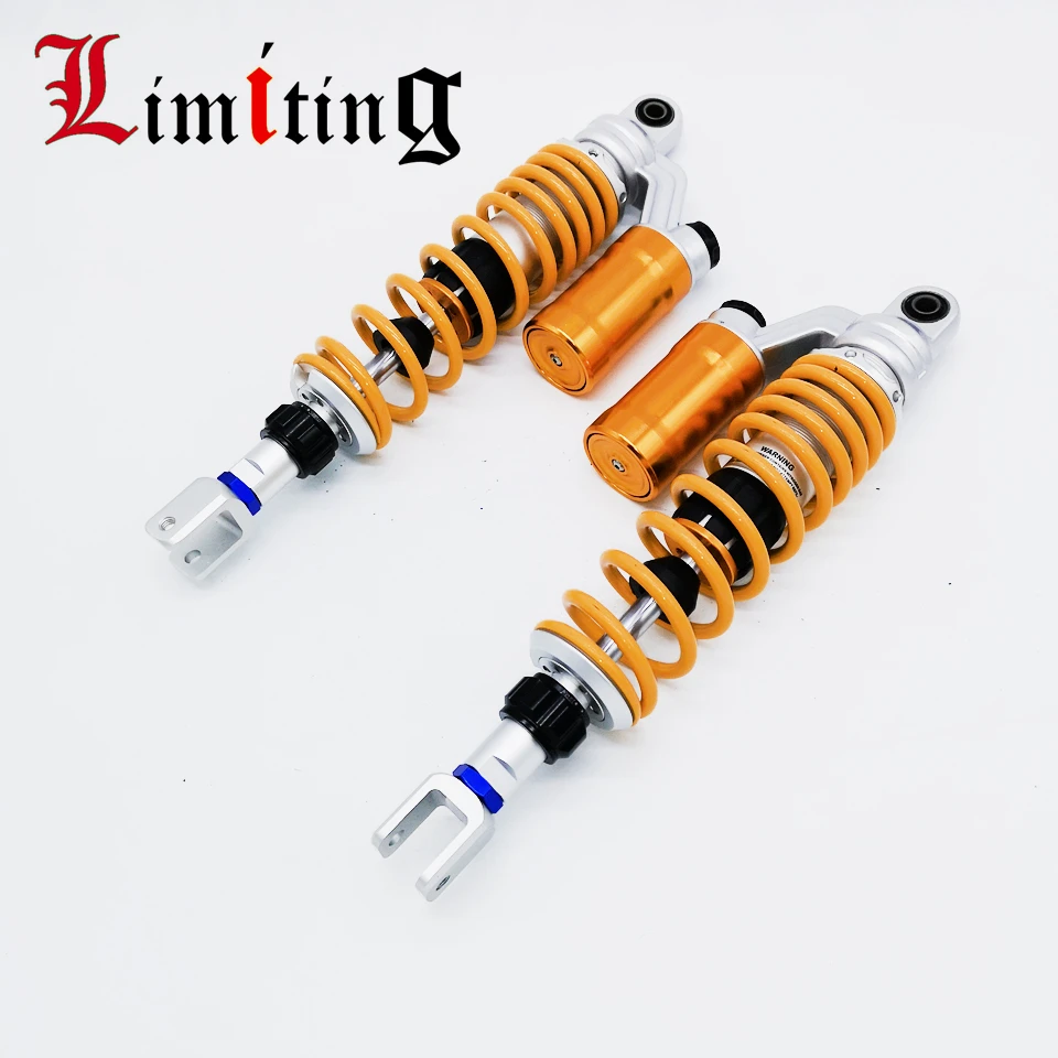 

2 Pieces Universal 320MM 340MM 360MM Motorcycle/Scooter adjustable Damping Rear Suspension Rebound Damping Fork Shock Absorbers