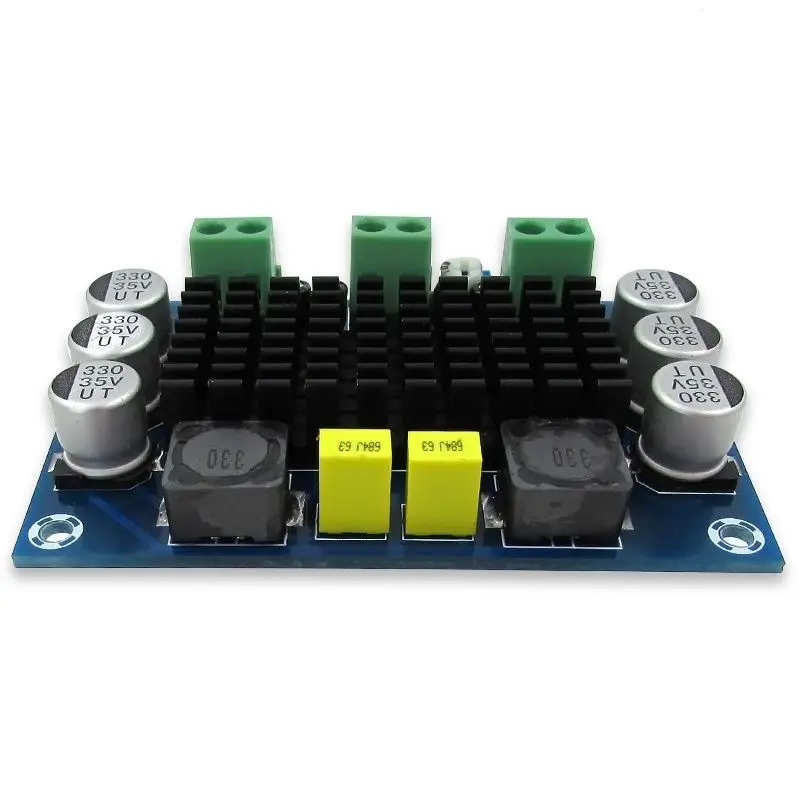 Плата цифрового аудио усилителя DC 12V 26V 100W TPA3116 TPA3116DA моно канальный стерео модуль