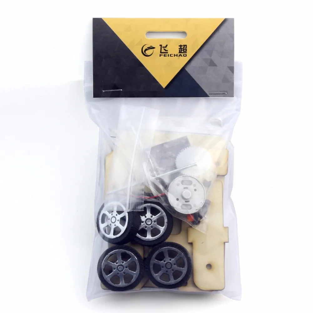 Игрушечная машинка на солнечной батарее научная Головоломка сделай сам