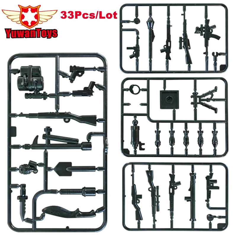 Военная Униформа серии SWAT полицейский Moc Книги об оружии пакет армия кирпич руки