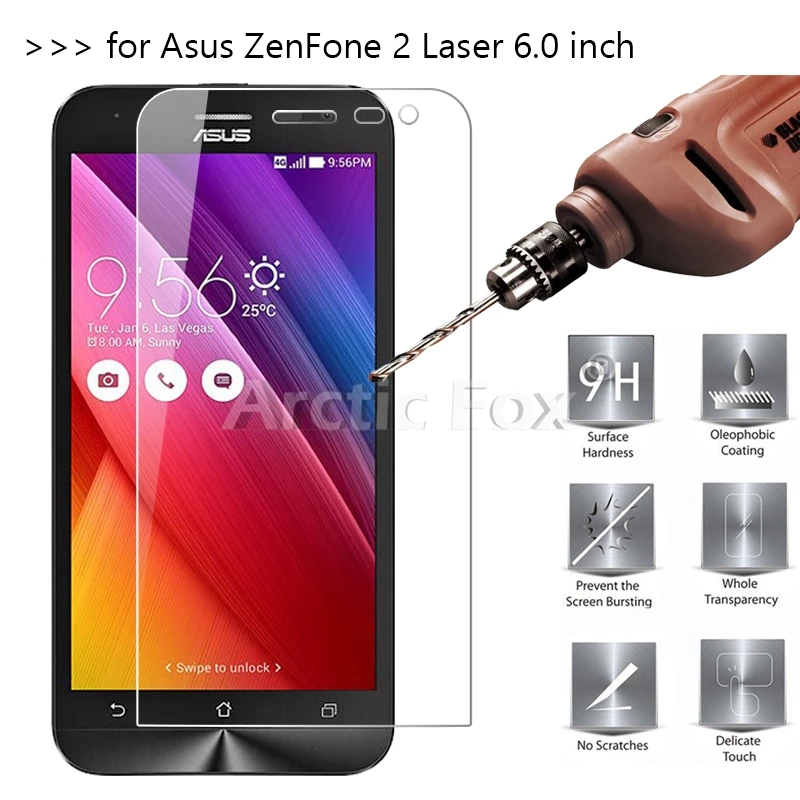 10 шт./лот Премиум закаленное Стекло для Asus Zenfone 2 Laser ZE601KL ZE600KL 6 0 Экран протектор
