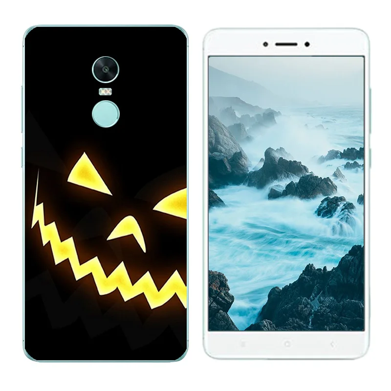 Case for Xiaomi Redmi Note 4X Soft Silicone Clear TPU Cover Character Printing Ultra Thin 4 X 5.5&quot |