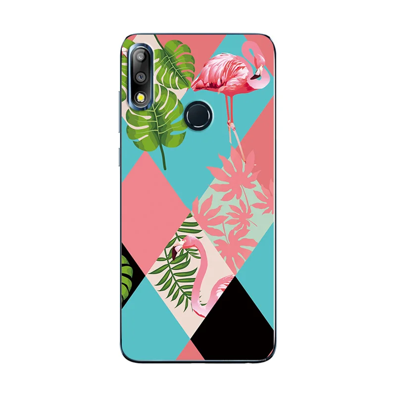 W47 Милый модный чехол для телефона Zenfone Max M2 ZB633KL Animal Love Heart задняя крышка для Zenfone Max Pro M2 ZB631KL чехол-бампер - Цвет: W47