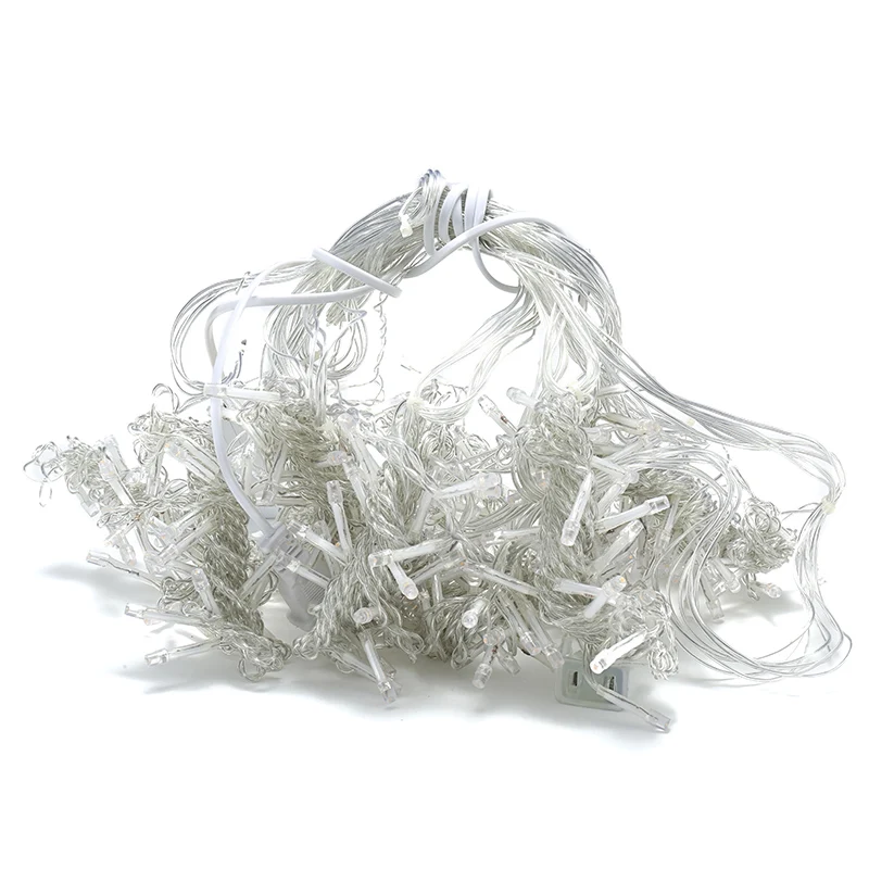 Светодиодная гирлянда 3*3 м с вилкой Стандарта США/ЕС рождественское уличное