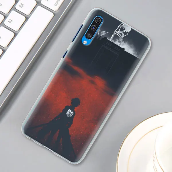 13 Обувь для косплея по аниме «атака на Титанов» чехол с рисунком из аниме для samsung Galaxy A30 A40 A50 A70 A6 A8 плюс A7 A9 M30 чехол для телефона Coque - Цвет: 13