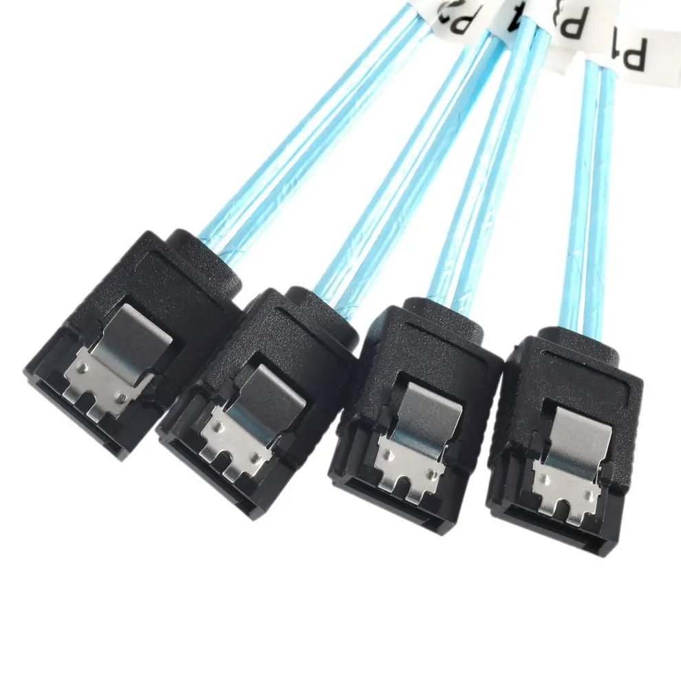 5 шт. Mini SAS 4i SFF 8087 36 P Pin типа папа для 4 SATA 7 контактный сплиттер адаптер кабель 0 м| |