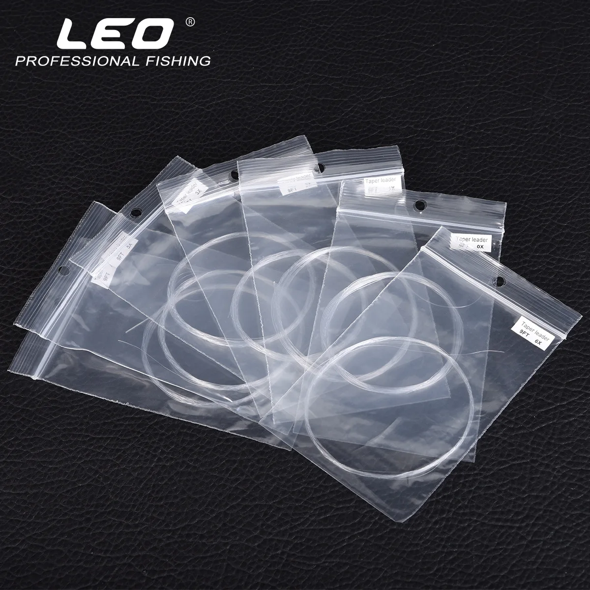 Leo Fly Fishing Lines 27965 Flying Brain Line Taper Leader Front Wire 9FT 2.75M Accessory Lure Tool Pesca 0X-6X Sinking | Спорт и