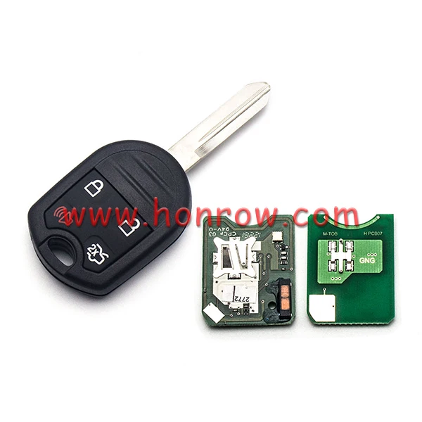 Для honrow 4 кнопки дистанционного ключа с 433 мГц без чипа|key key|key forkey remote |