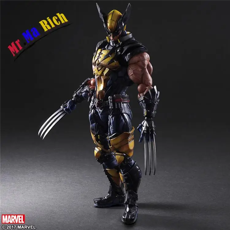 26 см Play Arts PA Marvel Мстители Росомаха коллекционная игрушка кукла|play arts|the avengerswolverine