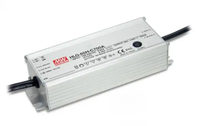 

HLG-60H-24A 60W 14.4-24V2.5A источник питания с одним выходом