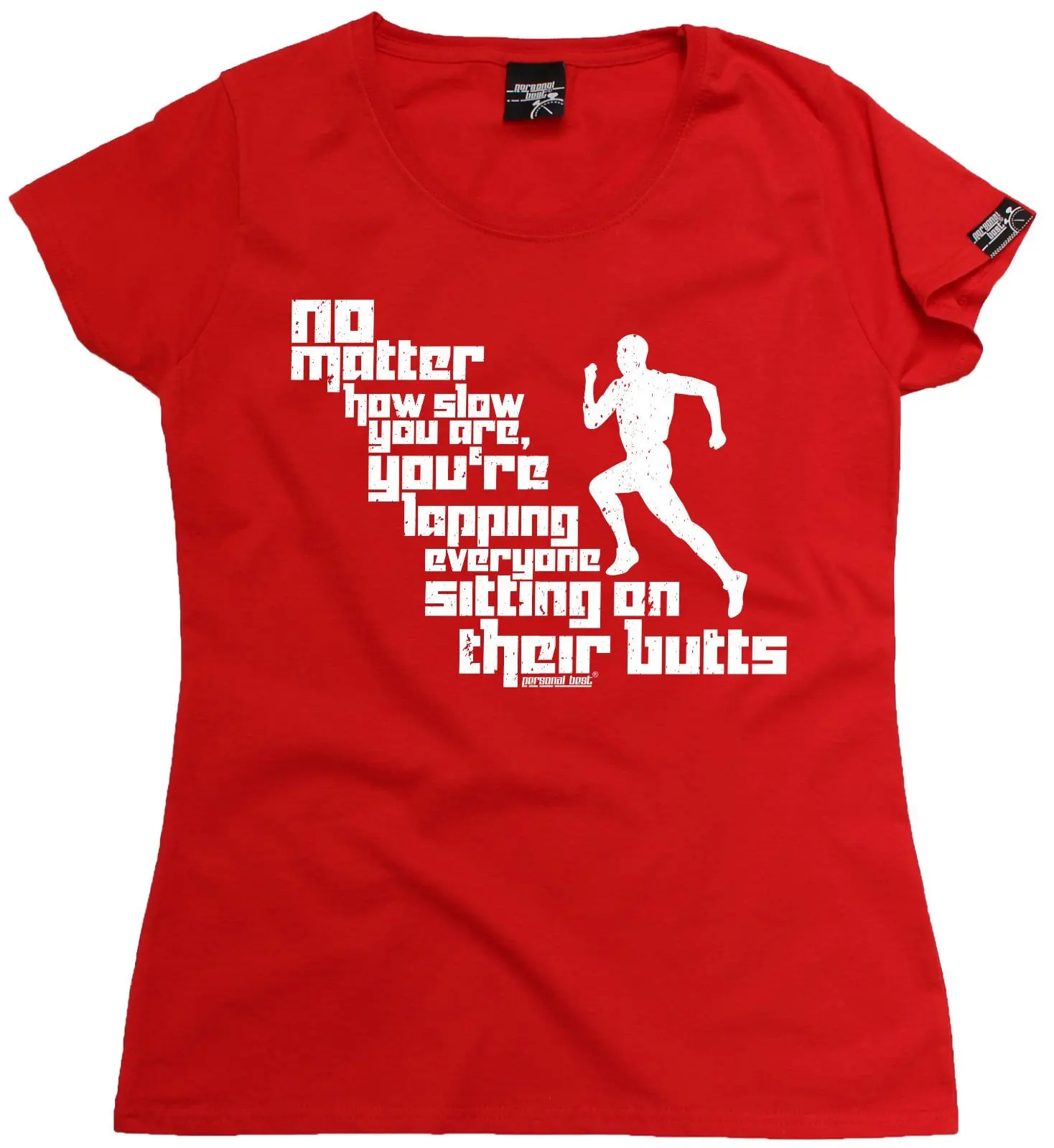 Независимо от того насколько медленно прикладами женская футболка тренер