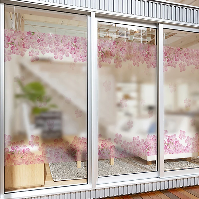 Пасторальная кухонная оконная раздвижная дверь для ванной комнаты клейкая не