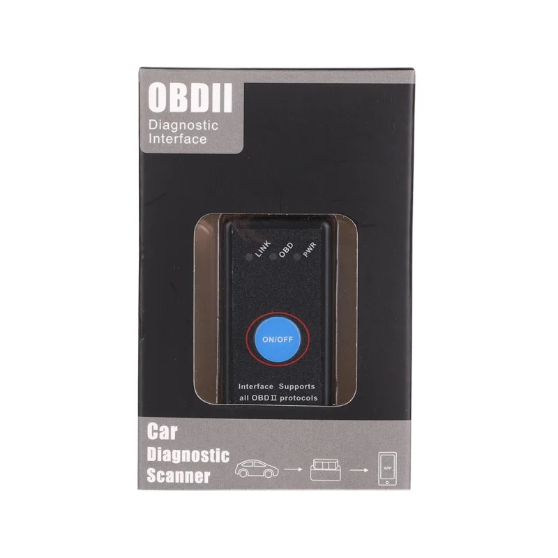 OBD2 сканер Bluetooth 4 0 OBD 2 ii считыватель iOS диагностический инструмент для