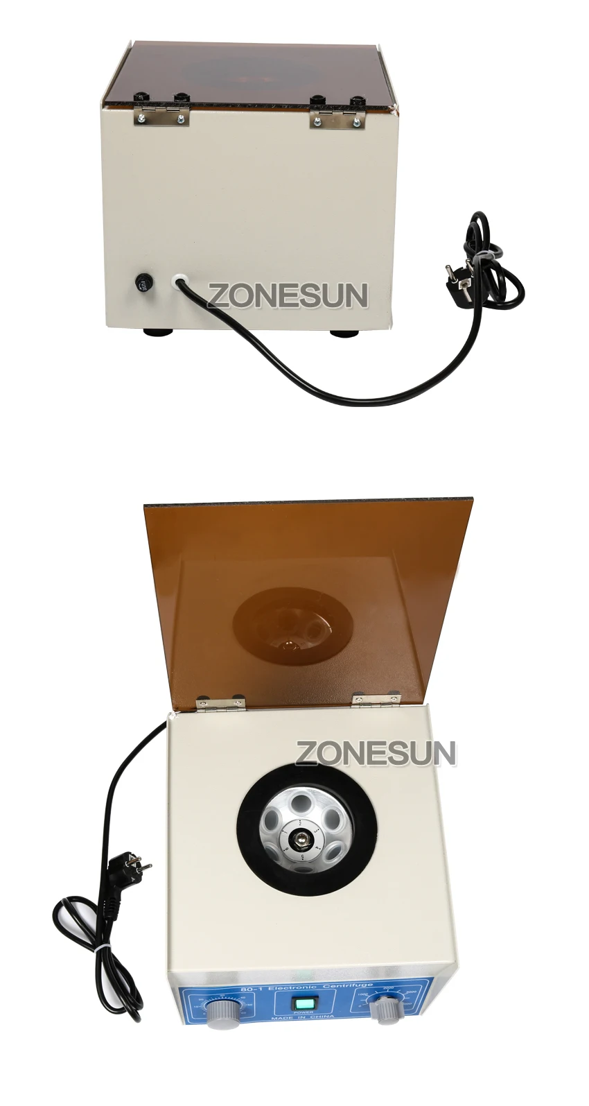 ZONESUN 80-1 лабораторные центрифуги лабораторные поставки медицинская практика 4000 об/мин 20 мл x 6 1795xg CE сертификат центрифуга laboratorio