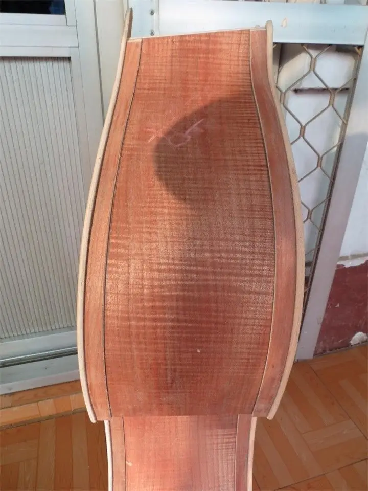 Hand carved white/unfinished 3/4 upright bass #4435hand | Спорт и развлечения