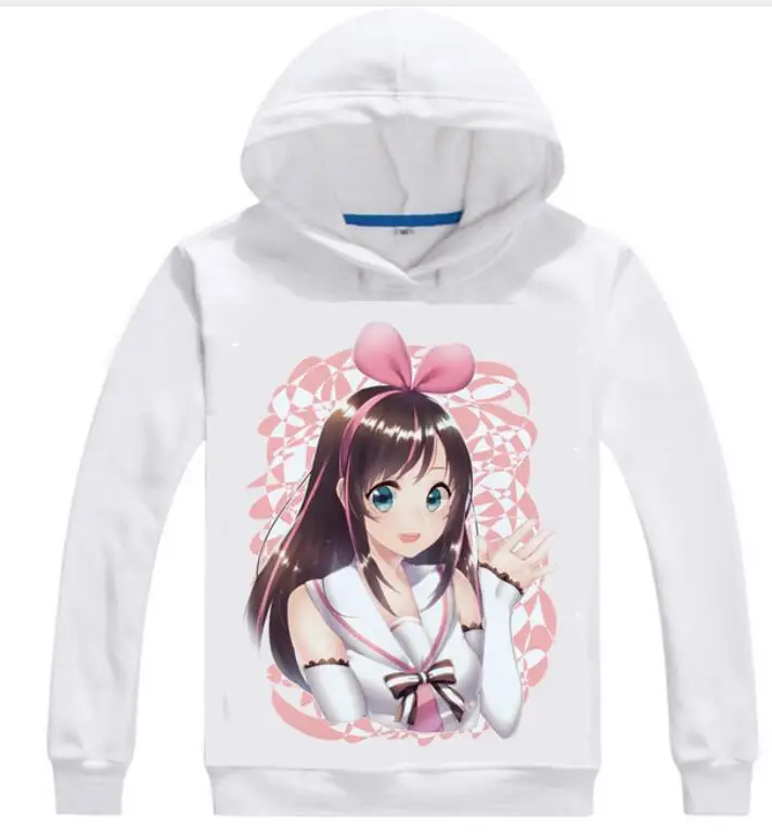 Kizuna AI/толстовки с капюшоном в мультистиле Толстовка японском стиле Virtual YouTuber AI