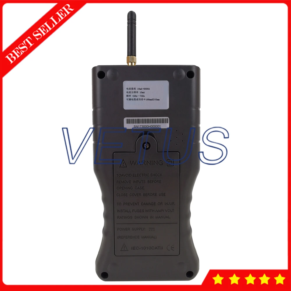 Hook type Ammeter Wireless high low voltage amperemeter AC leakage current Meter S300 With 0 to 6000A Current Range | Инструменты