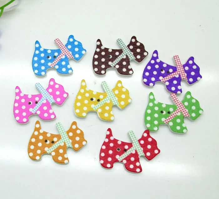 50 шт. деревянные пуговицы для одежды 21 х28 мм|wooden buttons|dog wood buttonbuttons for clothes |
