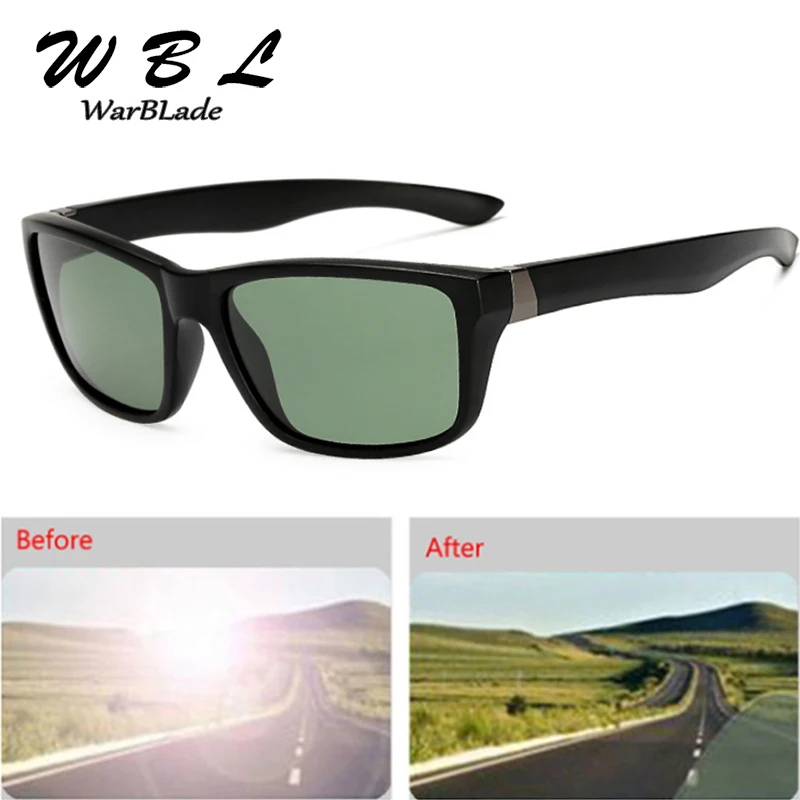 

WarBLade Men Polarized Glasses Car Driver Night Vision Goggles Anti-glare Male Sunglasses Polarized Driving Sun Glasses