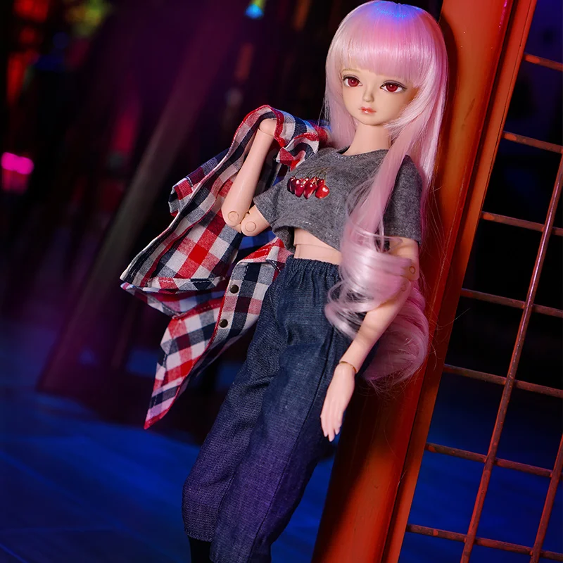 Волшебное сказочное 1/4 bjd 45 см кукла рутая девочка модные ювелирные изделия