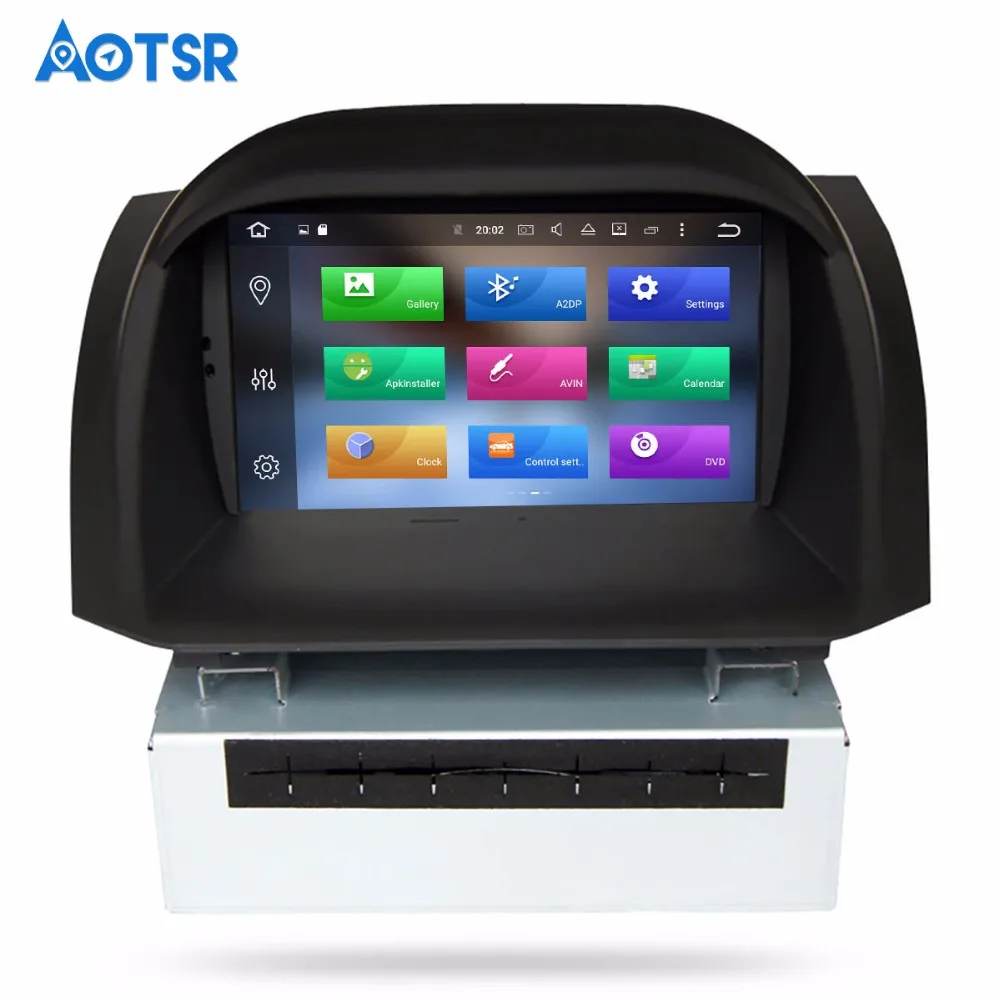 Автостерео Android 8 1 Автомобильный DVD стерео для Ford Fiesta 2013 2014 2015 2016 GPS навигация видео