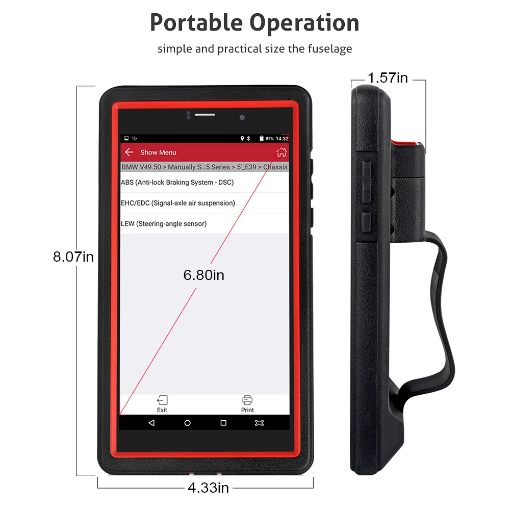 LAUNCH X431 Pro мини полная система OBD2 автомобильный диагностический инструмент Wifi/Bluetooth Автомобильный сканер SAS EPB масляный сервис OBD2 сканер