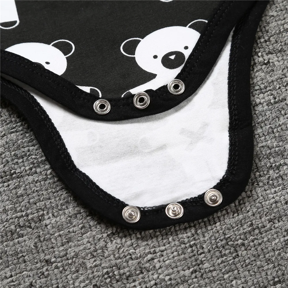 Зимние комбинезоны для новорожденных 2018 милые джемперы с медведем маленьких