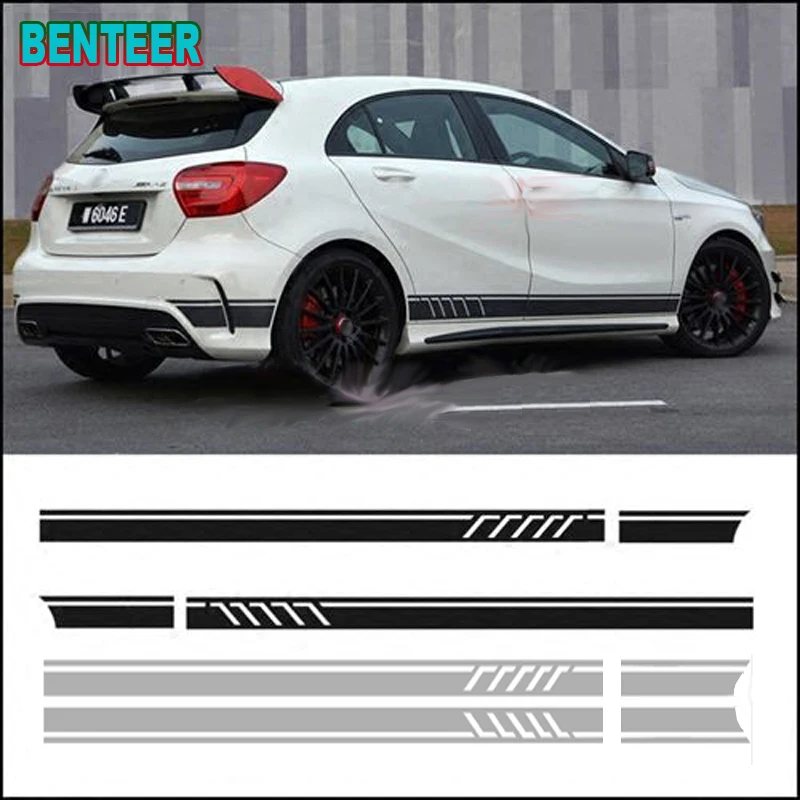2 боковых и устойчивый к ультрафиолетовому излучению для Mercedes Benz GLA GLC CLA 45 AMG W176 c117