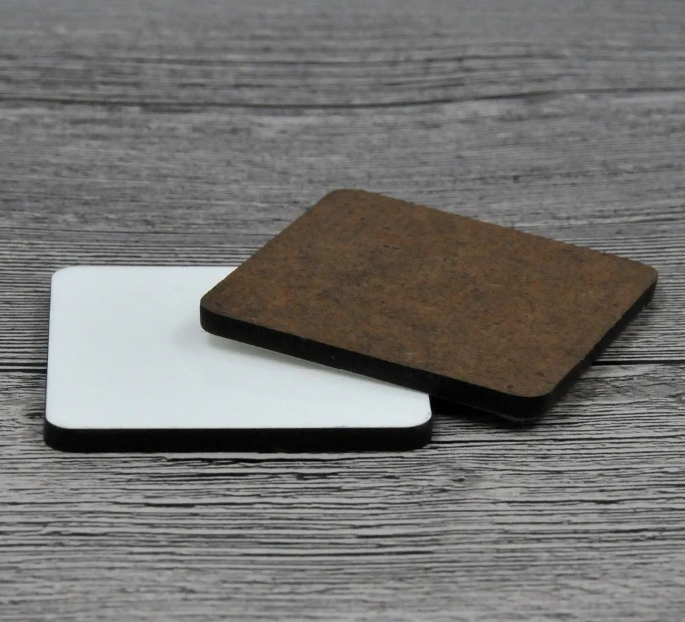 10 шт./лот сублимационные пустые магниты на холодильник сделай сам деревянные