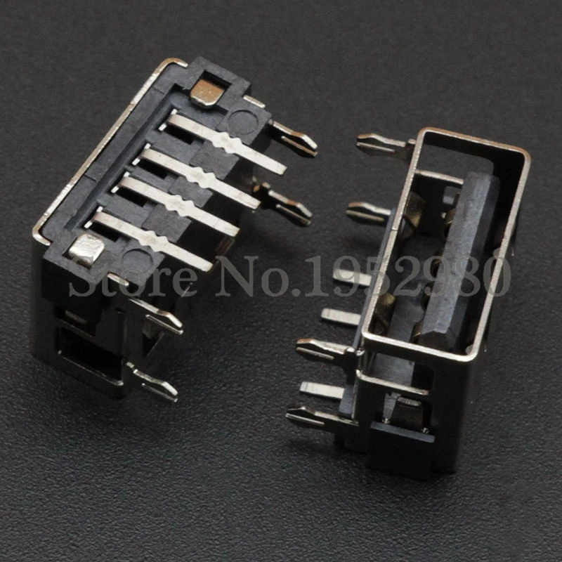 Новинка 10 шт. 2 0 USB разъем адаптер DIP гнездо 4 фута мм Высота Pin RoHS|4 pin female connector|4 femalepin