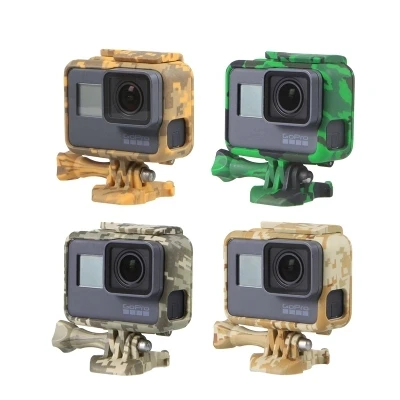 

Защитный чехол камуфляжной расцветки серого цвета для GoPro HERO 5