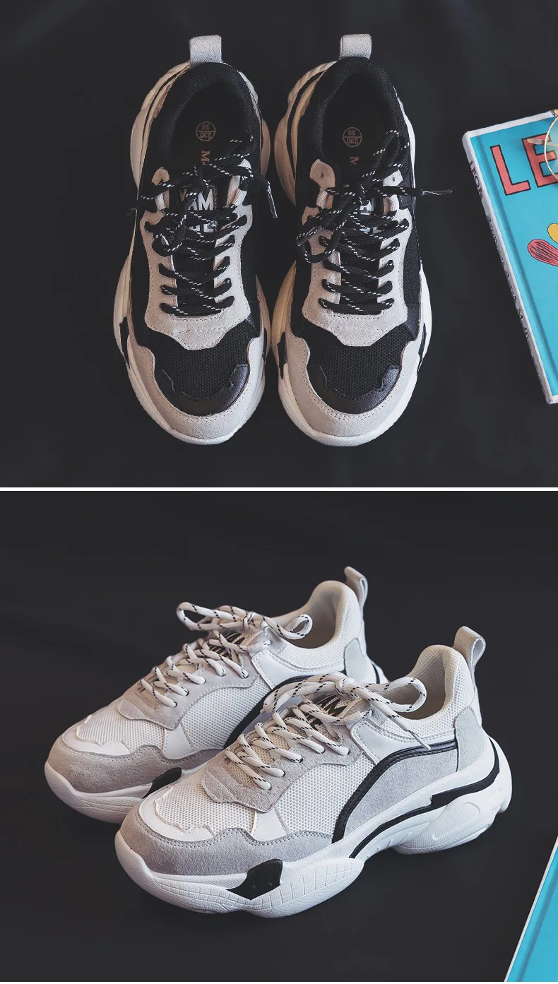 FUJIN Brand Women Casual Sneakers Women Shoes Spring Autumn Summer Female Shoes Lace Up Comfortable for Women Shoes
