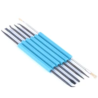 6pcs assembly work hand tool sets steel solder assist precision electronic components welding grinding cleaning repair tool set