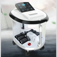 feet tub full automatic massager heating household plantar clean wash basin electric foot bath barrel leg massage machine