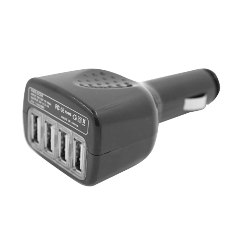Новое поступление 4 порта универсальный 2.1A USB DC Автомобильное зарядное