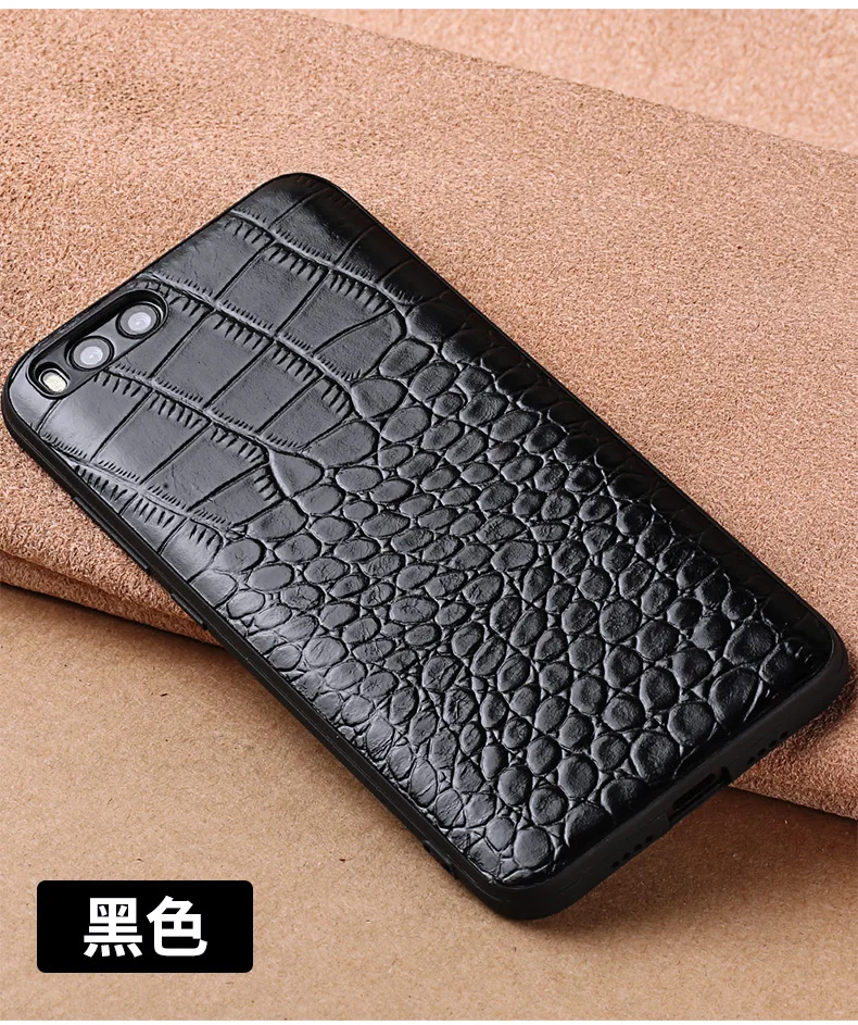 Чехол из натуральной кожи для Xiaomi mi 6 mi 6 M6 чехол с текстурой крокодила модная задняя крышка для мобильного телефона для Xiaomi Note 3 Note3