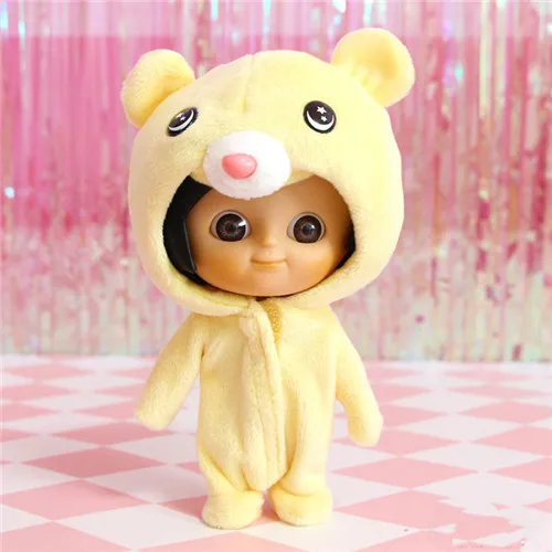 Милый медведь куклы макияж IXDOLLS Blyth детские игрушки с одеждой, большие глаза головы утки Тигры sheeps Фабрика мода подходит для девочек - Цвет: H