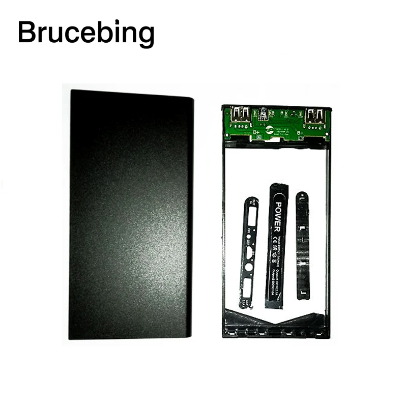 Тонкий двойной USB Чехол книжка с зарядным устройством набор для мобильного