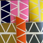 36 шт многоцветные треугольники графический узор стикер на стену для декора детской комнаты, М2