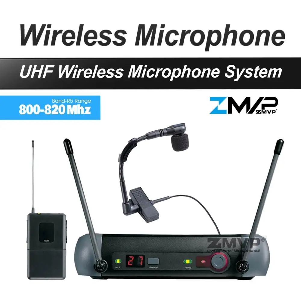 ZMVP PGX14 BETA98 UHF профессиональная беспроводная микрофонная система с передатчиком PGX и передатчиком, гусиная шея, микрофон для медных духовых ветров