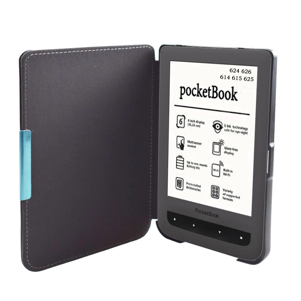 Чехол для PocketBook 624 626 чехол базовый touch Lux 2 электронная книга кожаная сумка также